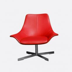 Matteo Grassi 2Leather chair 1 X Burgundy & 2 X Grey Leather
