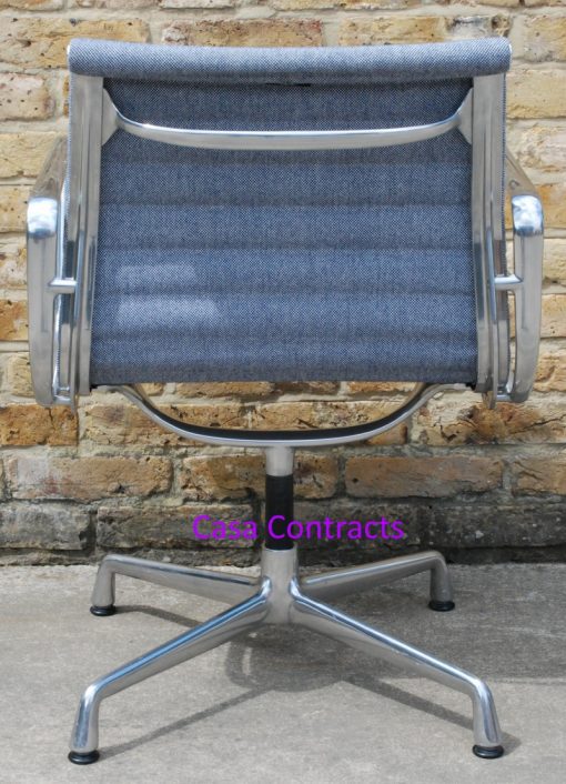 Vitra Eames EA108 Ice Blue Hopsak Aluminium Group Chair 7