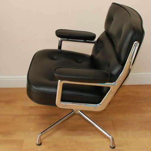 Vitra Eames ES105 Black leather lounge chair Casa Contracts 10