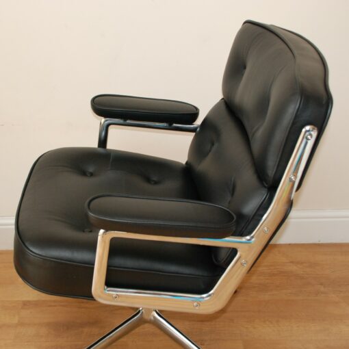 Vitra Eames ES105 Black leather lounge chair Casa Contracts 12