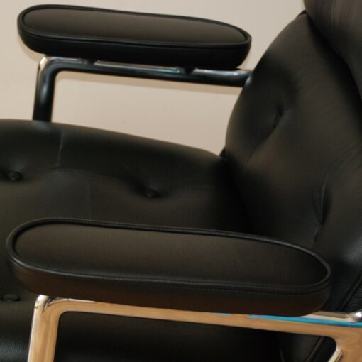 Vitra Eames ES105 Black leather lounge chair Casa Contracts 13