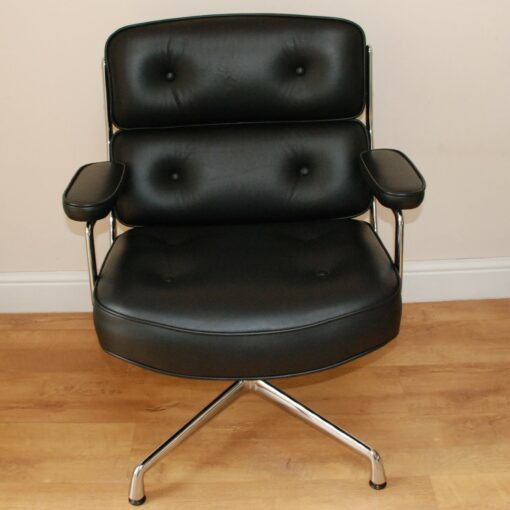 Vitra Eames ES105 Black leather lounge chair Casa Contracts 17