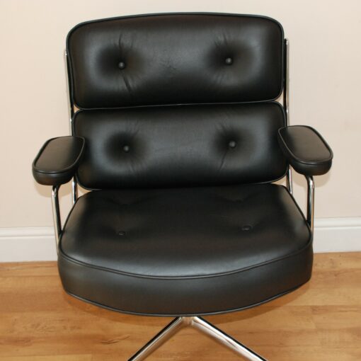 Vitra Eames ES105 Black leather lounge chair Casa Contracts 18