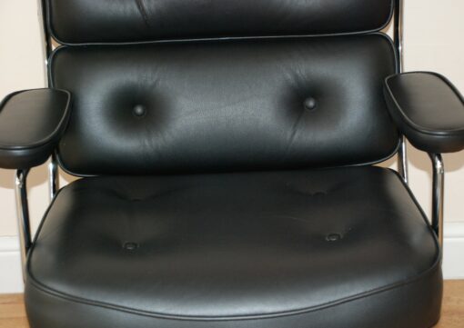Vitra Eames ES105 Black leather lounge chair Casa Contracts 19