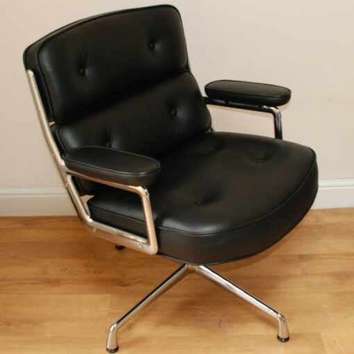 Vitra Eames ES105 Black leather lounge chair Casa Contracts 20