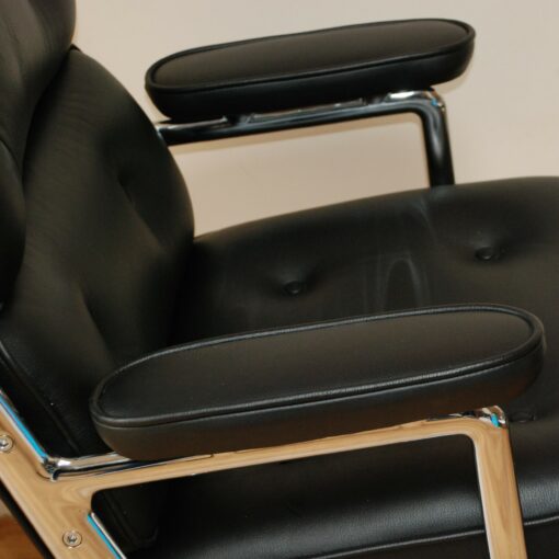 Vitra Eames ES105 Black leather lounge chair Casa Contracts 23