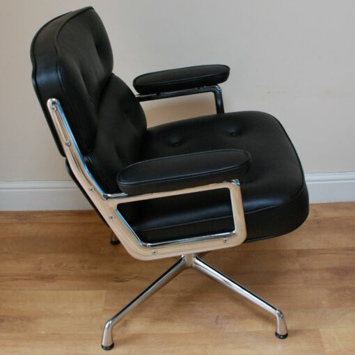 Vitra Eames ES105 Black leather lounge chair Casa Contracts 25