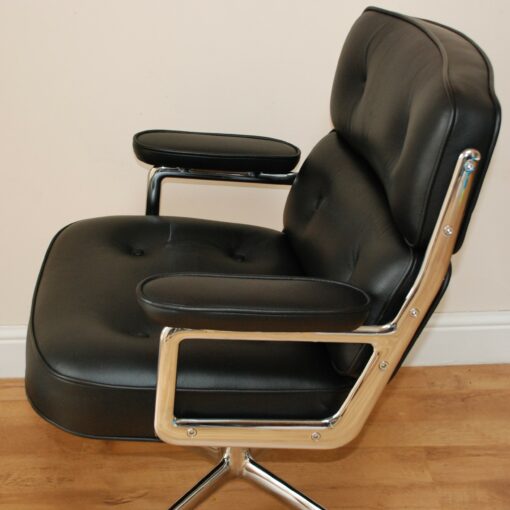 Vitra Eames ES105 Black leather lounge chair Casa Contracts 30
