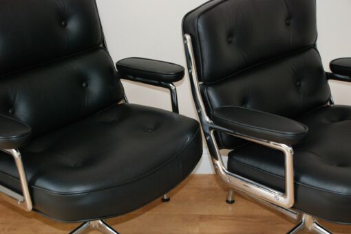 Vitra Eames ES105 Black leather lounge chair Casa Contracts 34