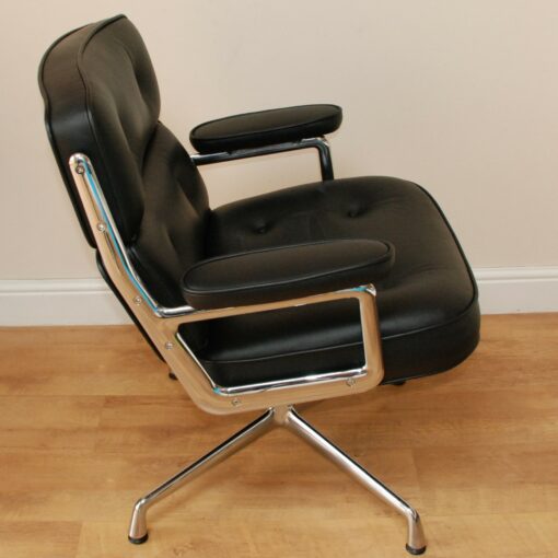 Vitra Eames ES105 Black leather lounge chair Casa Contracts 5