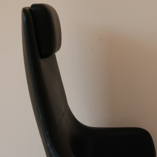 Vitra Grand Executive High Back Chair in Black Leather 10