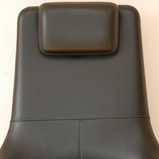 Vitra Grand Executive High Back Chair in Black Leather 4