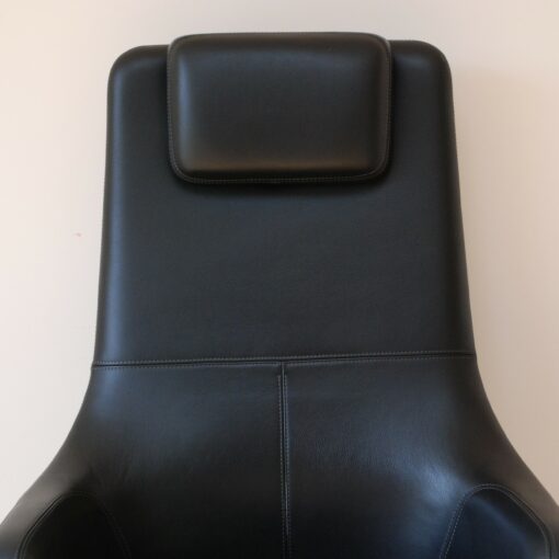 Vitra Grand Executive High Back Chair in Black Leather 5