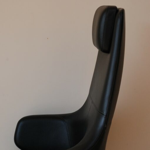 Vitra Grand Executive High Back Chair in Black Leather 6