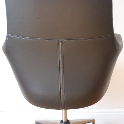 Vitra Grand Executive High Back Chair in Black Leather 9
