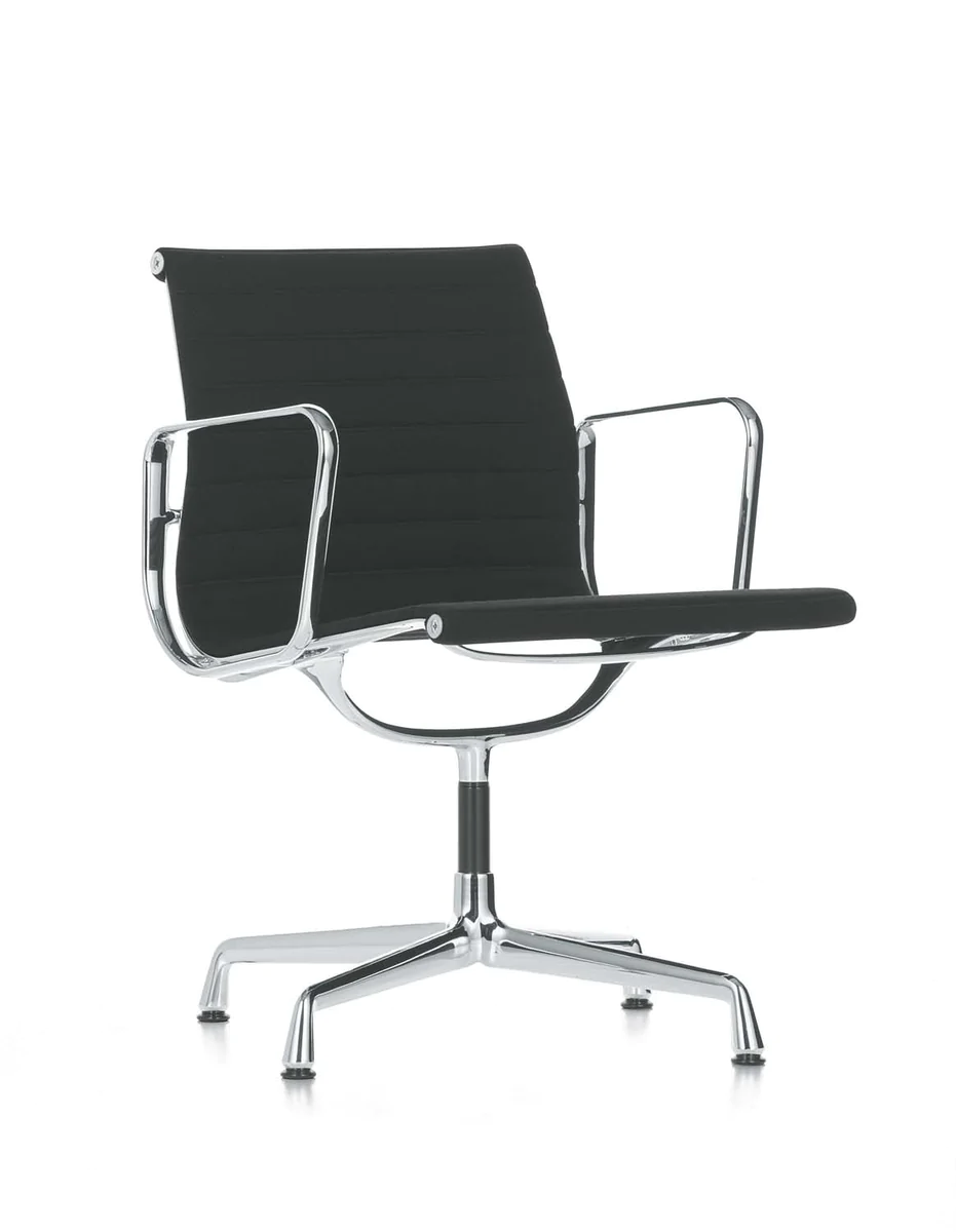 Vitra Charles Ray Eames ea108 silla giratoria aluminio Chair hopsak negro EA 108 #2 